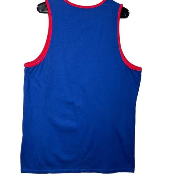 47 Chicago Cubs Tank Top MLB T Shirt sleeveless blue red round neck XL - Picture 6 of 15